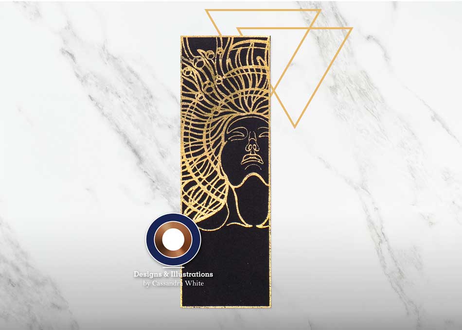 Hair In the Water - Black Bookmark