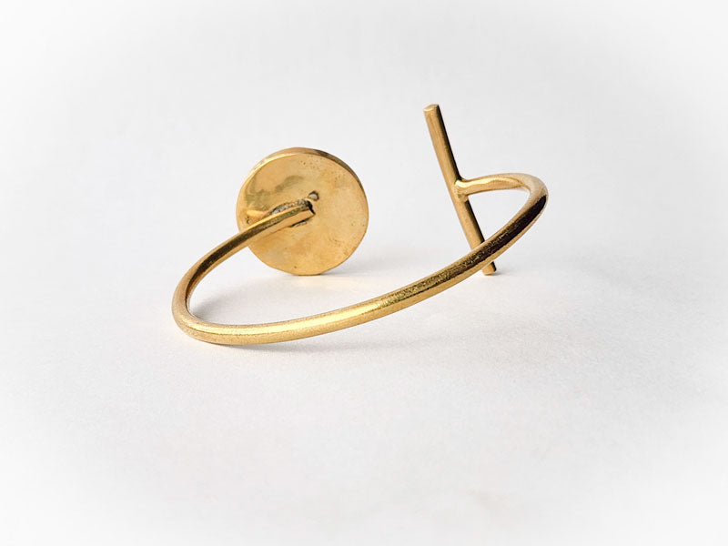 Batik Bone & Brass Bracelets