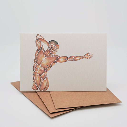 Reaching — A Greeting Card