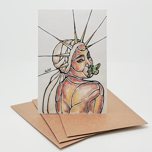 Speak No Evil - A Greeting Card