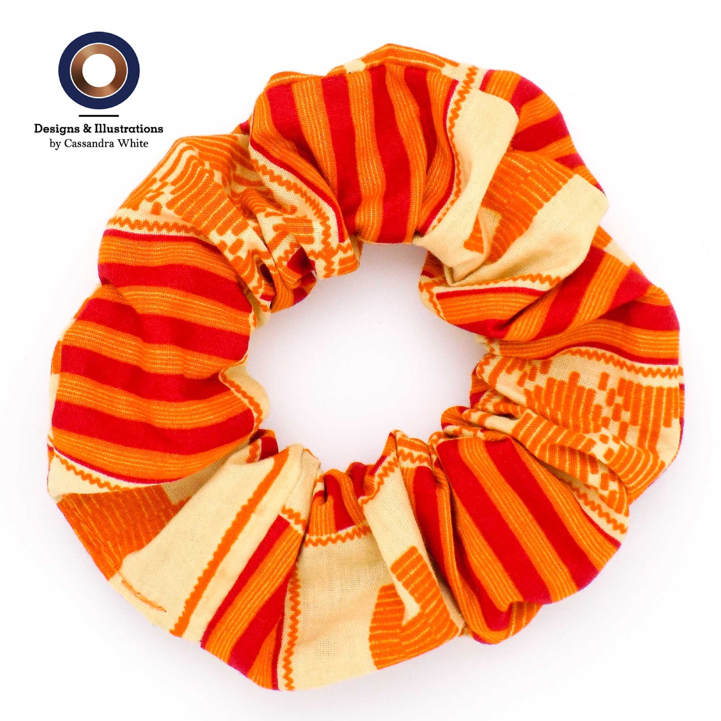 Traditional Kente Print - Scrunchie
