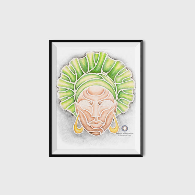 Gele - Art Print