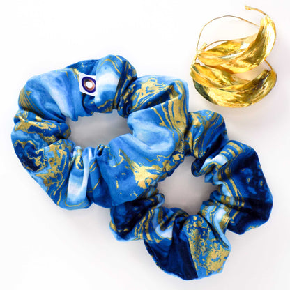 Blue for Bobbie - Scrunchie