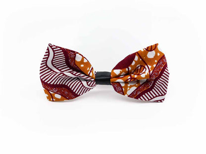 Blu Brown Ankara - Bowtie
