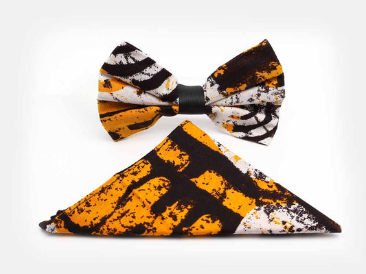 Sunset Mud Print - Bowtie