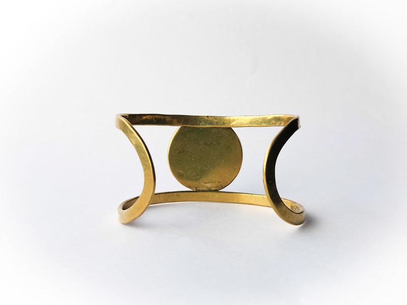 Batik Bone & Brass Bracelets