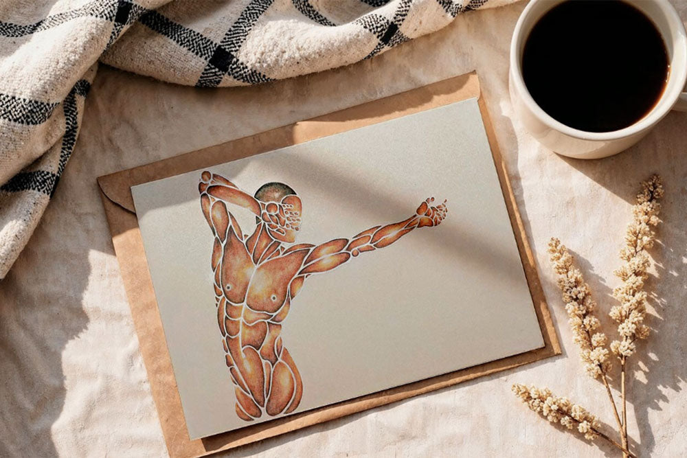 Reaching — A Greeting Card