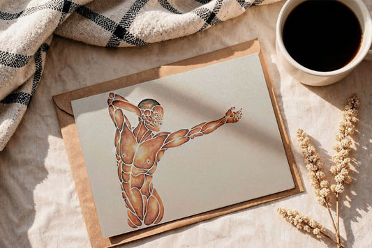 Reaching — A Greeting Card