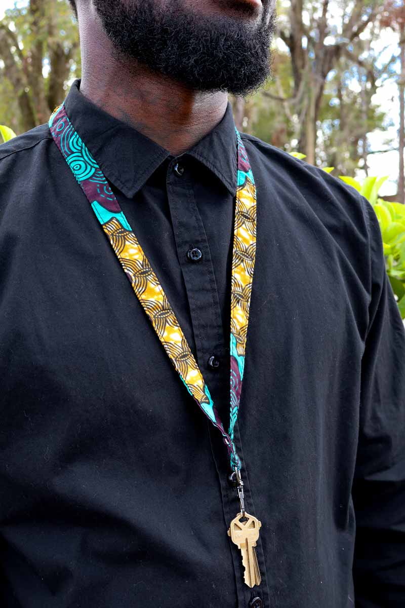 Teal Ankara - Lanyard